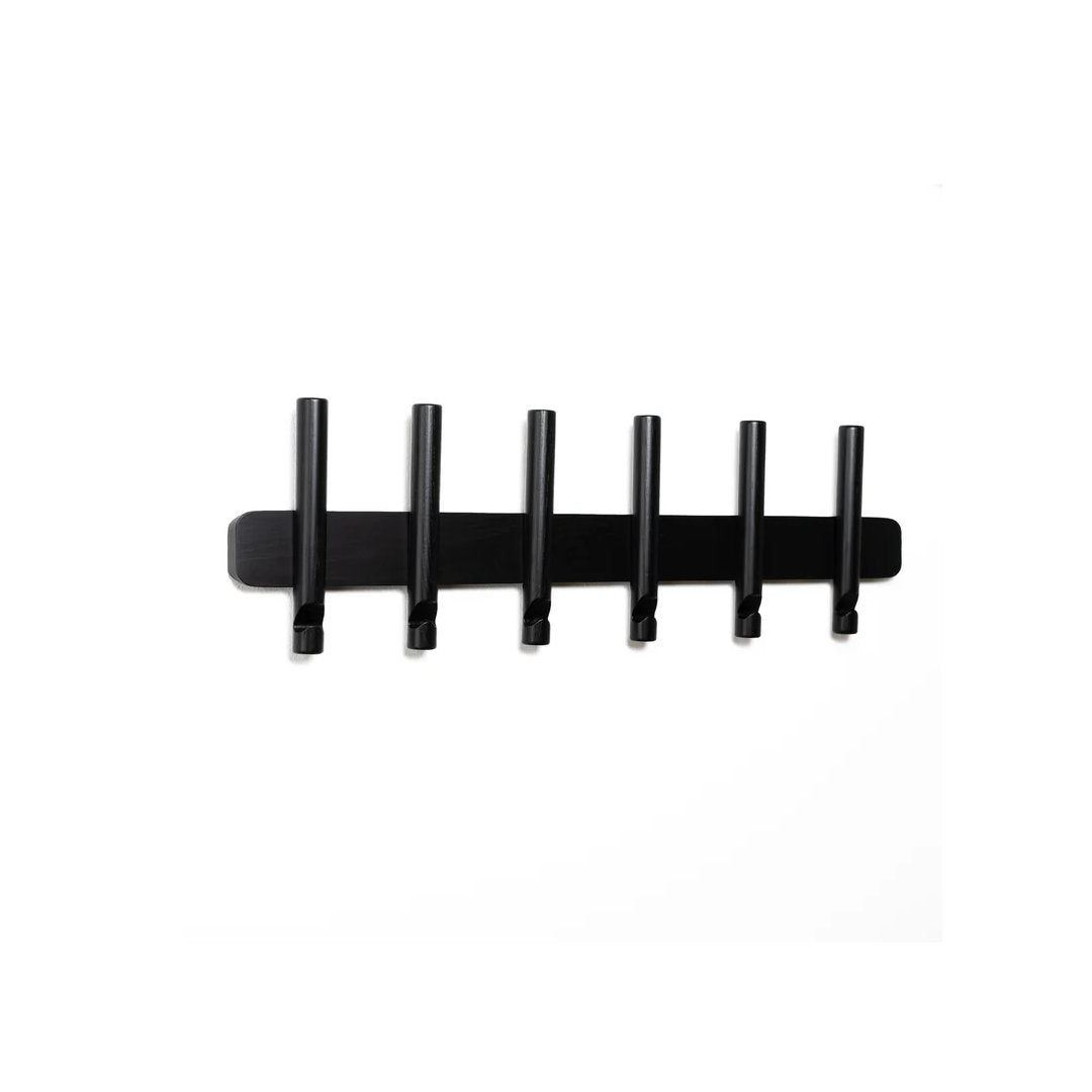 OTTO Knagerække - Lille - 6 knager - Sort - Kristian Juul