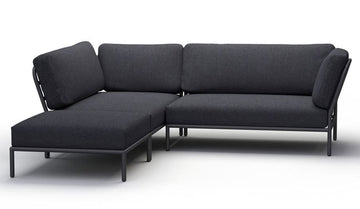 Level Loungesæt 2 personer - Sooty Grey - HOUE