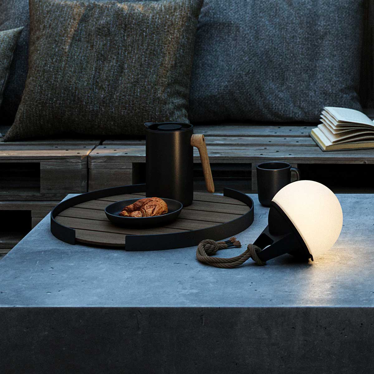 Light 150 Udendørs/indendørs batteridreven lampe (2 pak) - SACKit