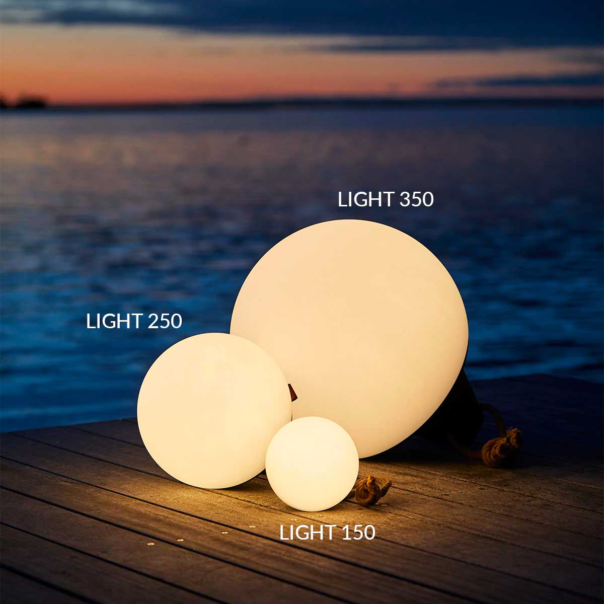 Light kombipakke udendørslamper - SACKit