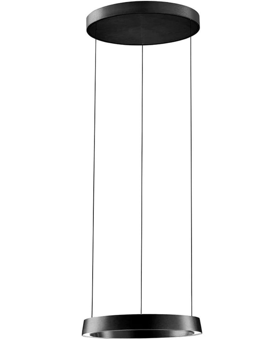 Edge Round Ø500 Smart Tune Pendel - Sort - Light Point (UDSTILLINGSMODEL)