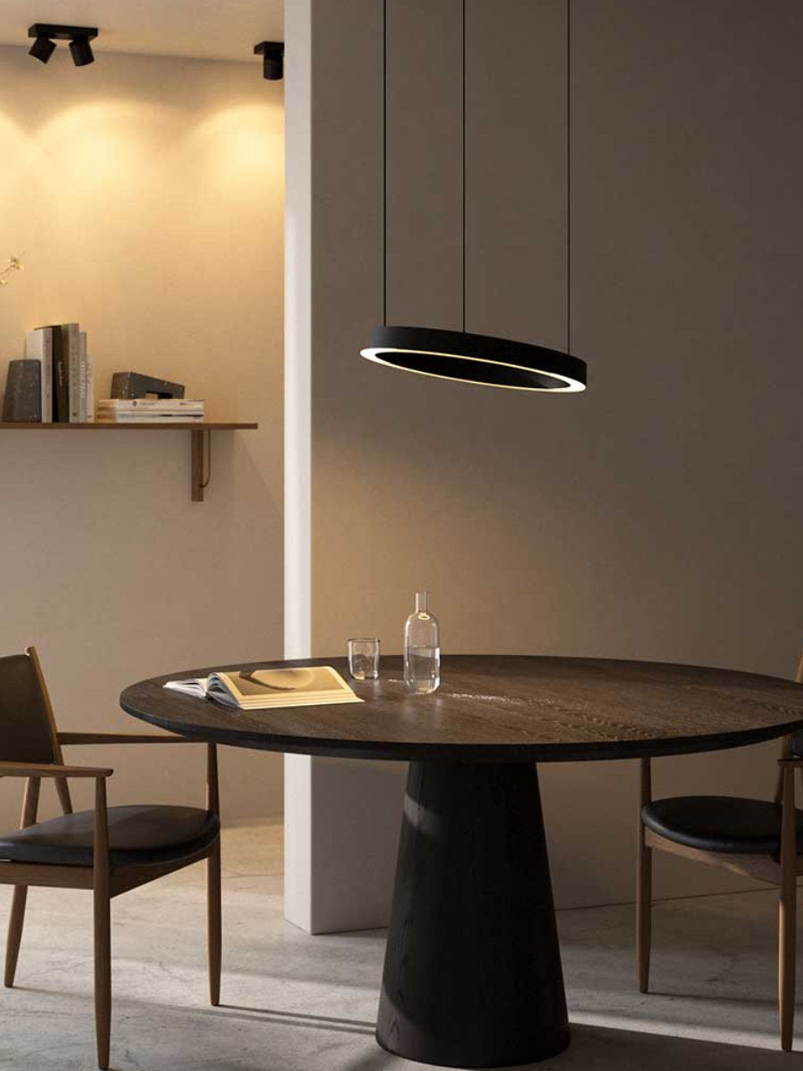 Edge Round Ø500 Smart Tune Pendel - Sort - Light Point (UDSTILLINGSMODEL)