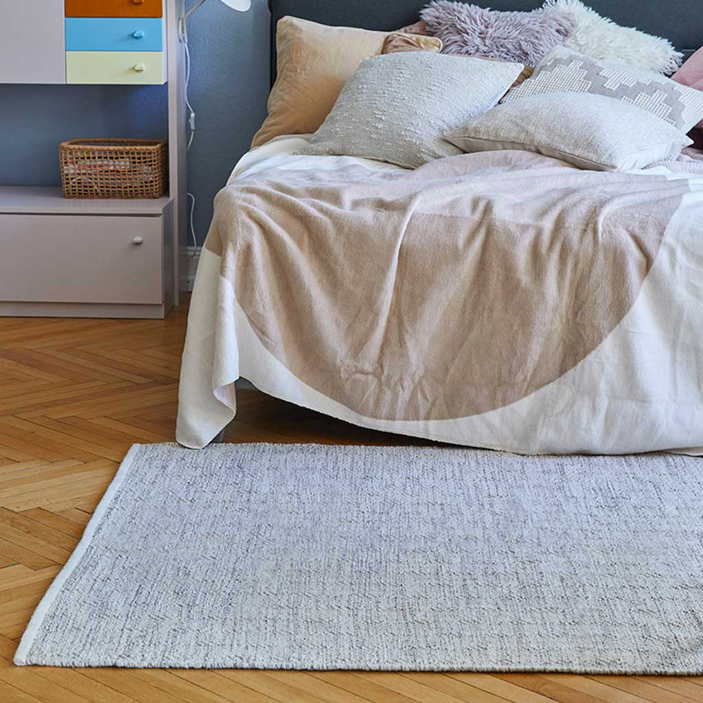 Bragi wool/Cotton Gulvtæppe - Liv Interior