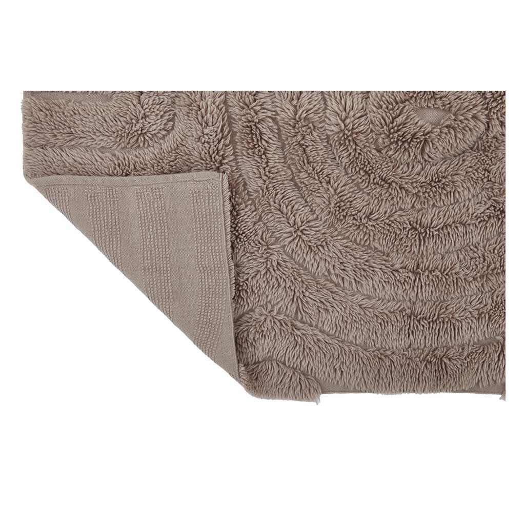 Swirl Shaggy Woolen Gulvtæppe -  Liv Interior 