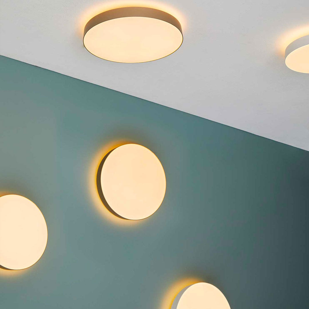 Avela Væg/Loftlampe - Ø28 - Soft Ivory - Loom Design