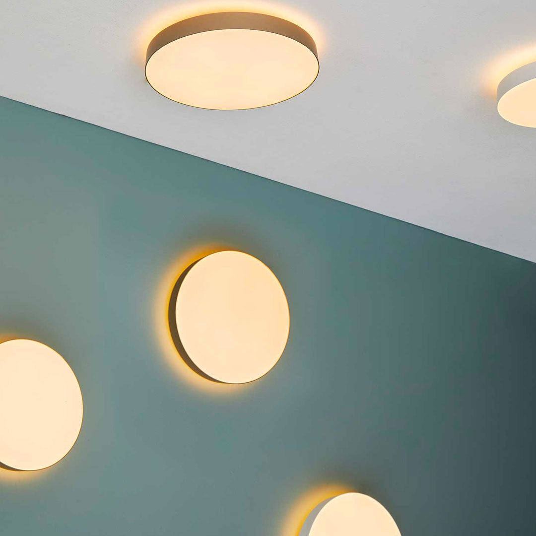 Avela Væg/Loftlampe - Ø36 - Soft Ivory - Loom Design