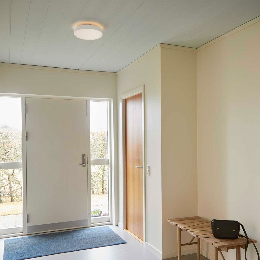 Avela Væg/Loftlampe - Ø28 - Hvid - Loom Design