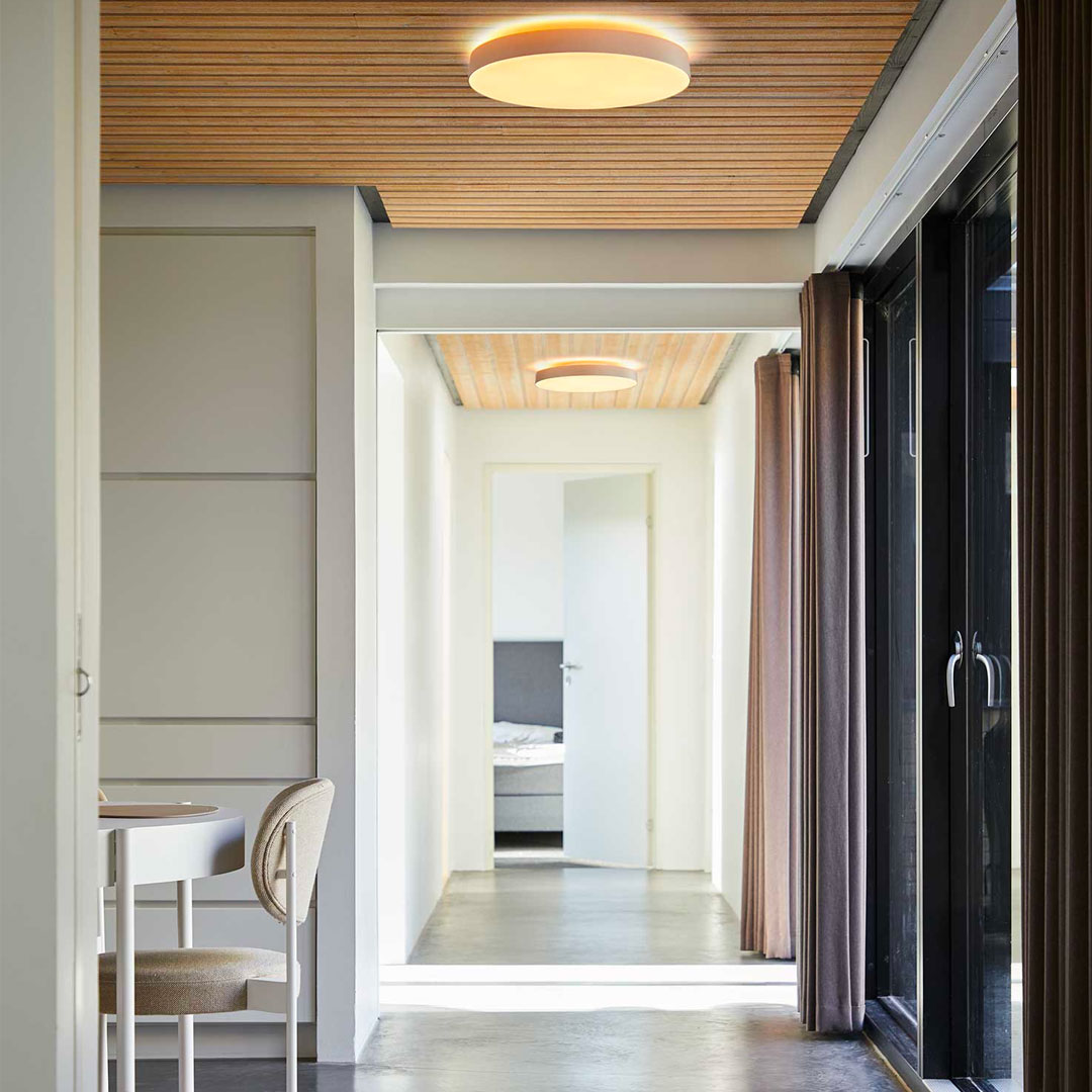 Avela Væg/Loftlampe - Ø36 - Soft Ivory - Loom Design