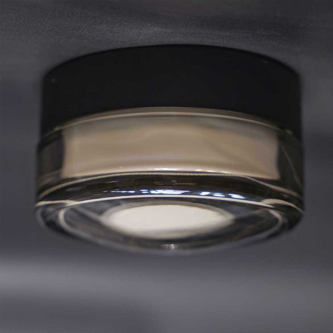 Otto Convex Væg/Loftlampe - Røget - Loom Design