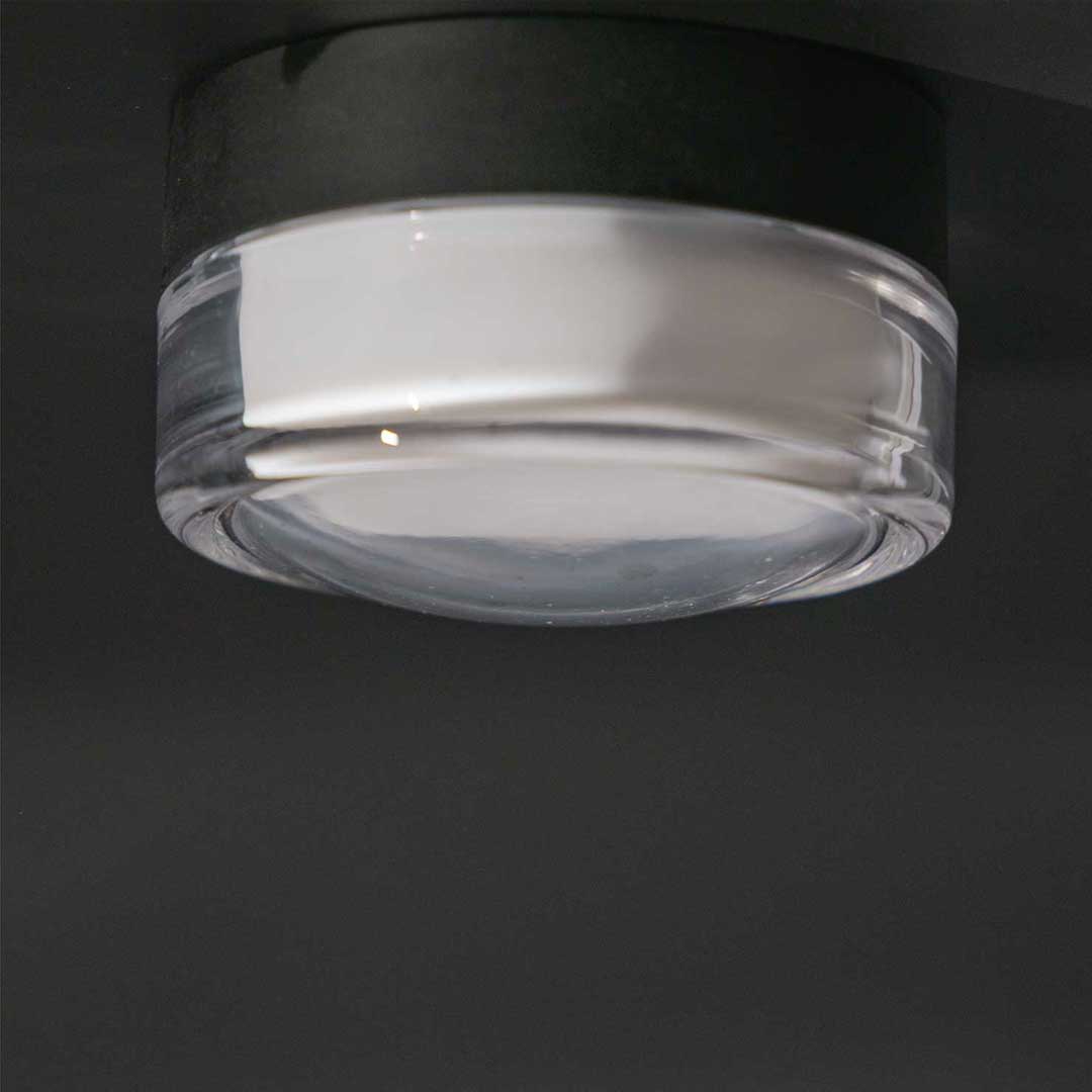 Otto Convex Væg/Loftlampe - Transparent - Loom Design