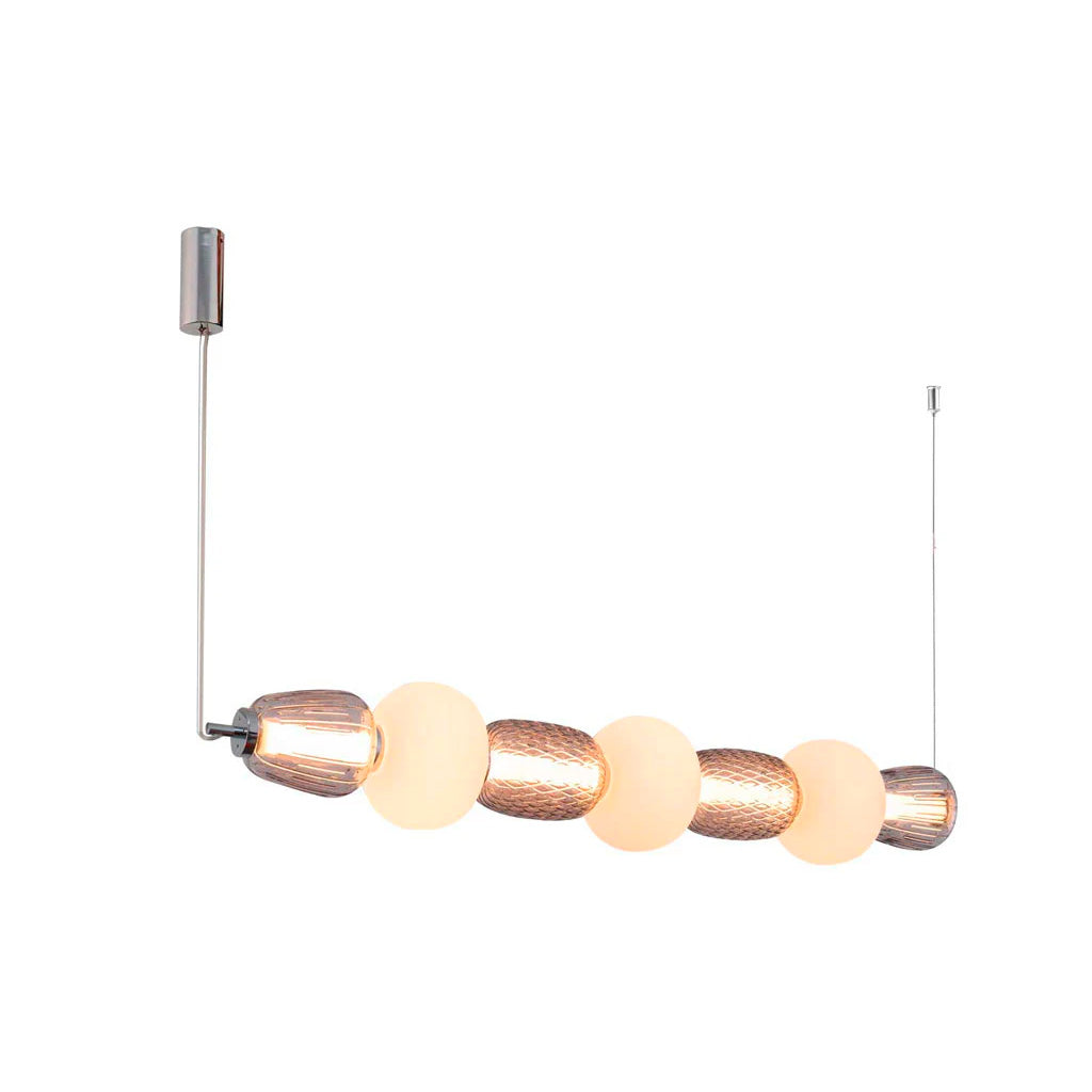 Pearl 7 Pendel - Røget/Grå - Loom Design