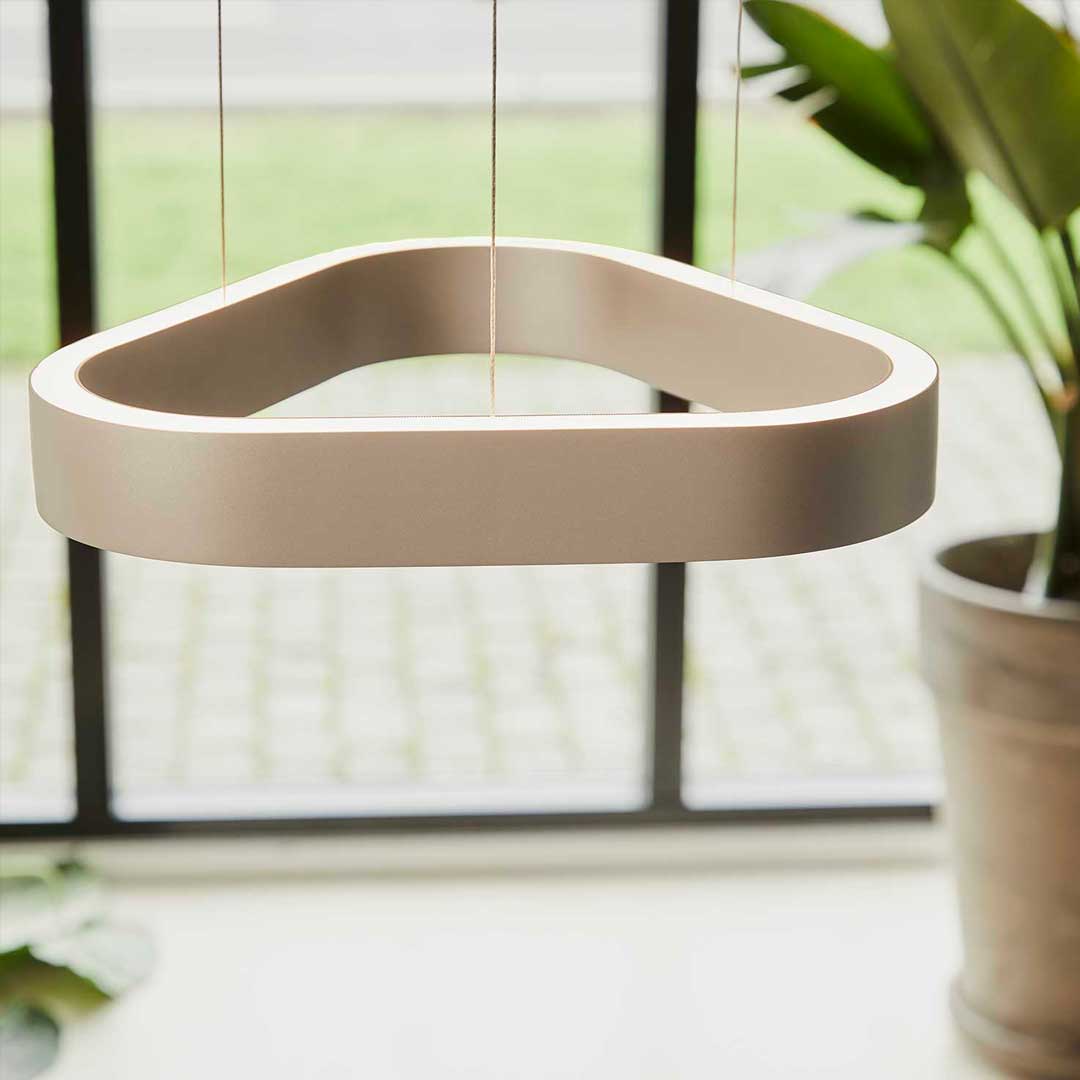 Trigon SO Pendel - Soft Ivory - Loom Design