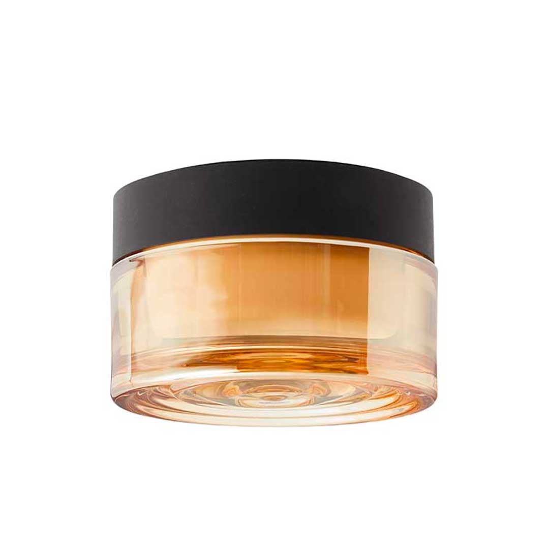 Otto Wave Væg/Loftlampe - Amber - Loom Design