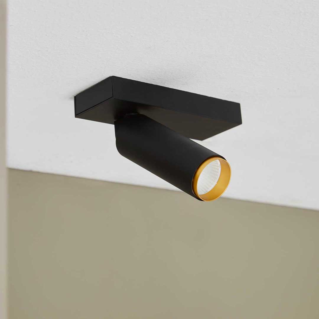 X-BEAM Single - Sort/Guld - Loom Design