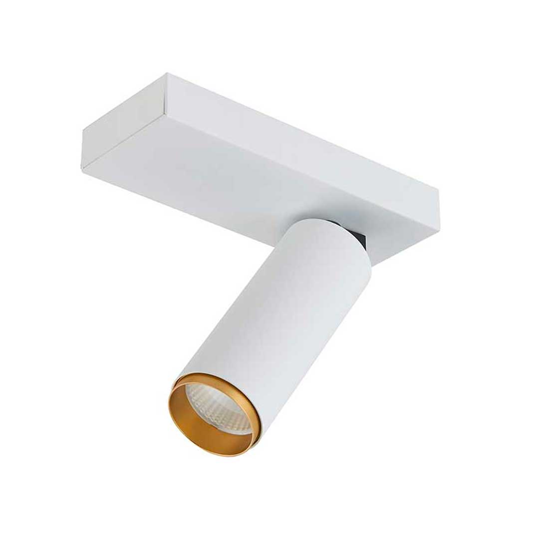 X-BEAM Single - Hvid/Guld - Loom Design