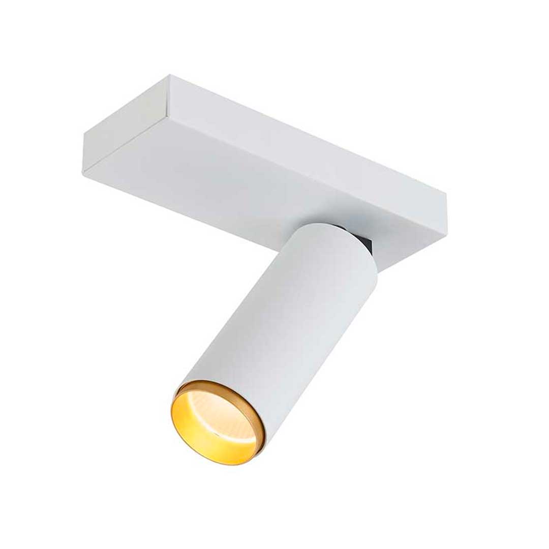 X-BEAM Single - Hvid/Guld - Loom Design