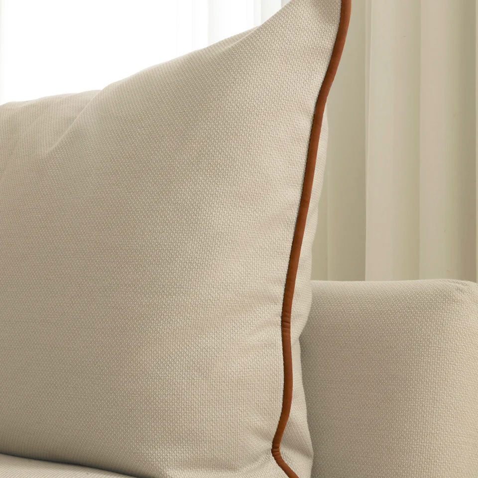 Lounge Around 3 pers. Sofa - Oak/White Sands - Umage
