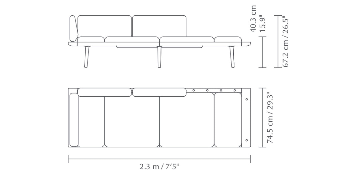 Lounge Around Sofa - Umage