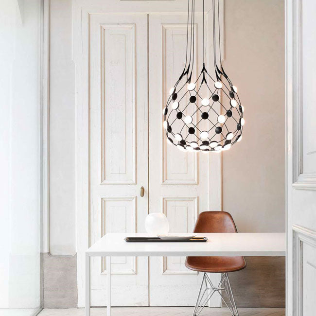Mesh Pendel Ø55 m/1m kabel - Luceplan