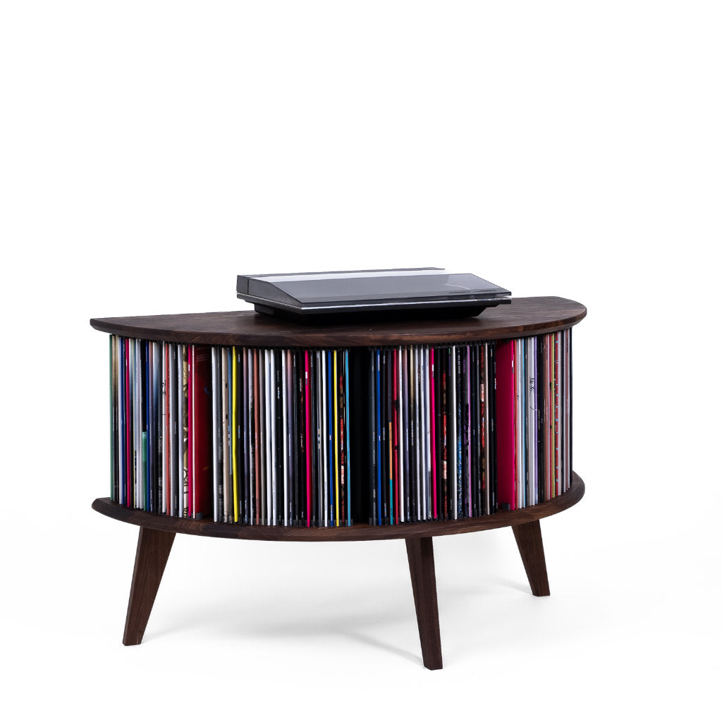 Display LUNA Vinyl møbel - Valnød - Kristian Juul