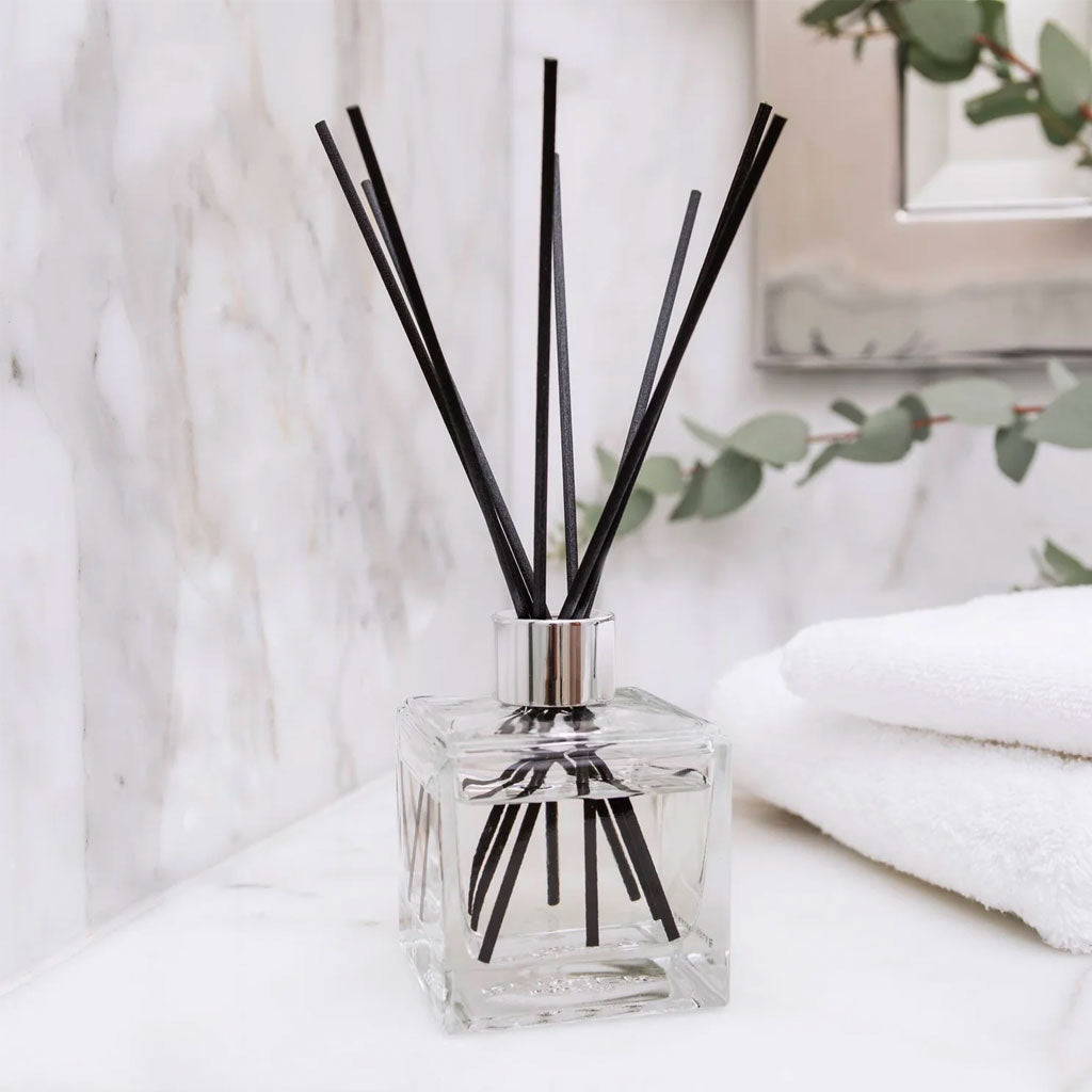 Underneath the Magnolias - Cube flakon med duftpinde - Maison Berger