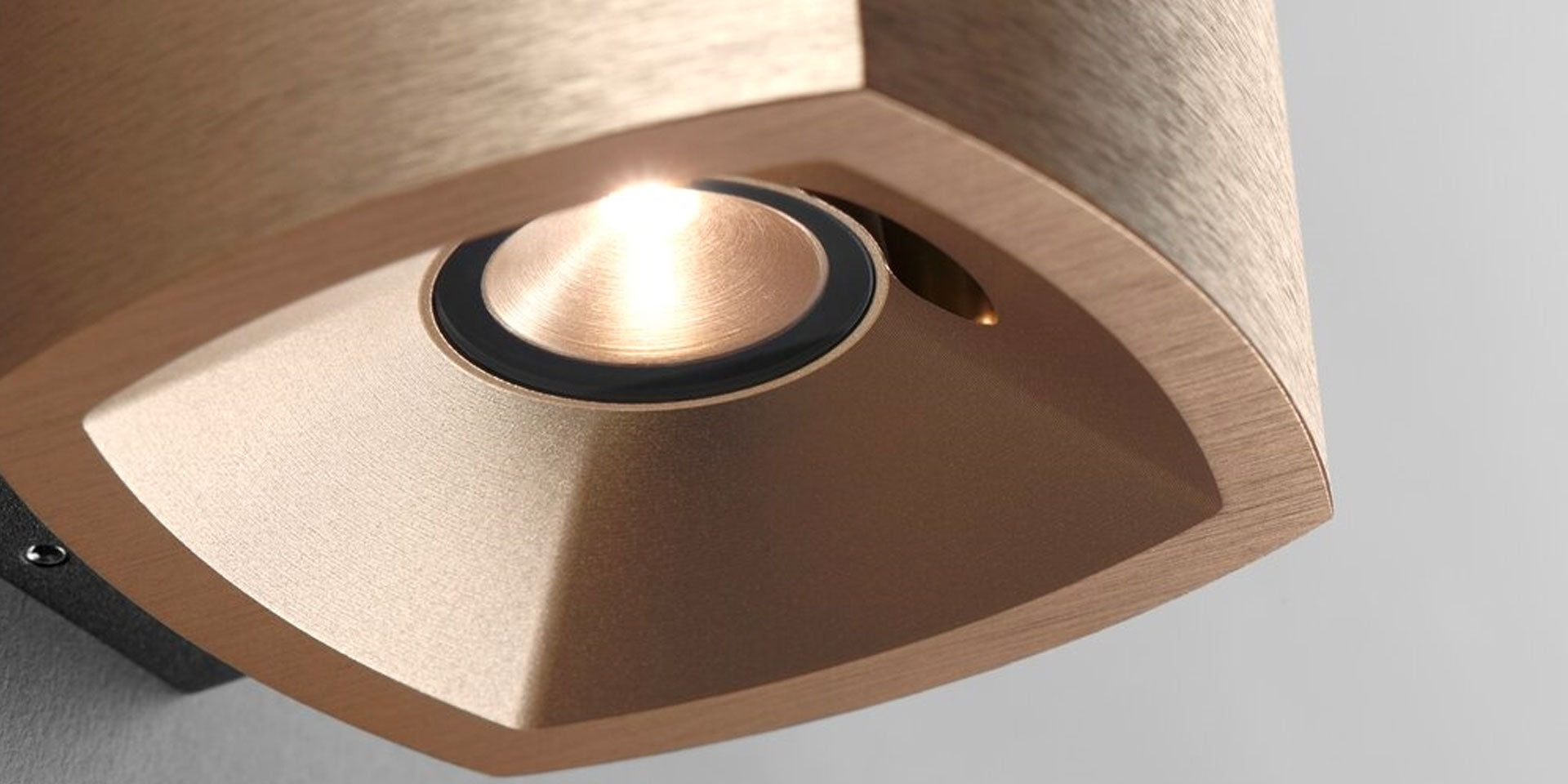 Mirage W1 Væglampe - Rose Gold - Light Point