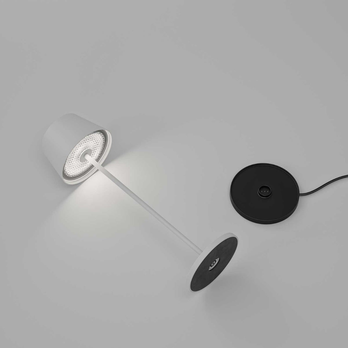 Modi Bordlampe - Hvid - Loom Design