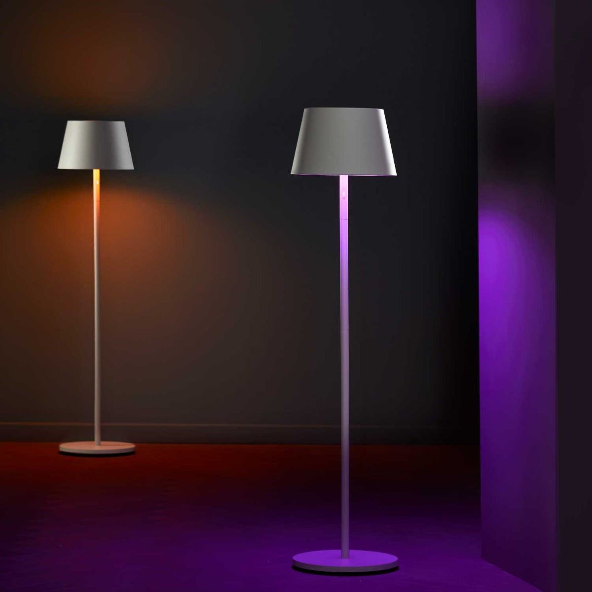 Modi Gulvlampe - Hvid - Loom Design