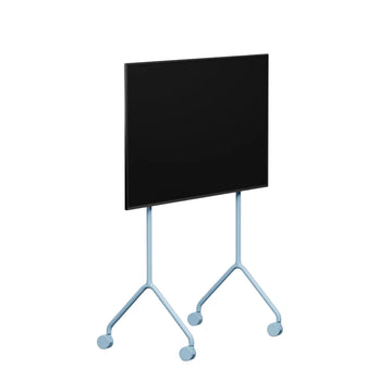 Moon Light TV Stander - Powder Blue - Pedestal