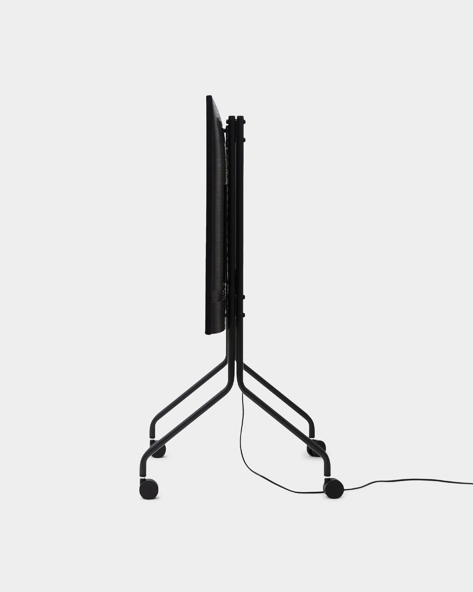 Moon Rollin' TV Stander - Charcoal - Pedestal