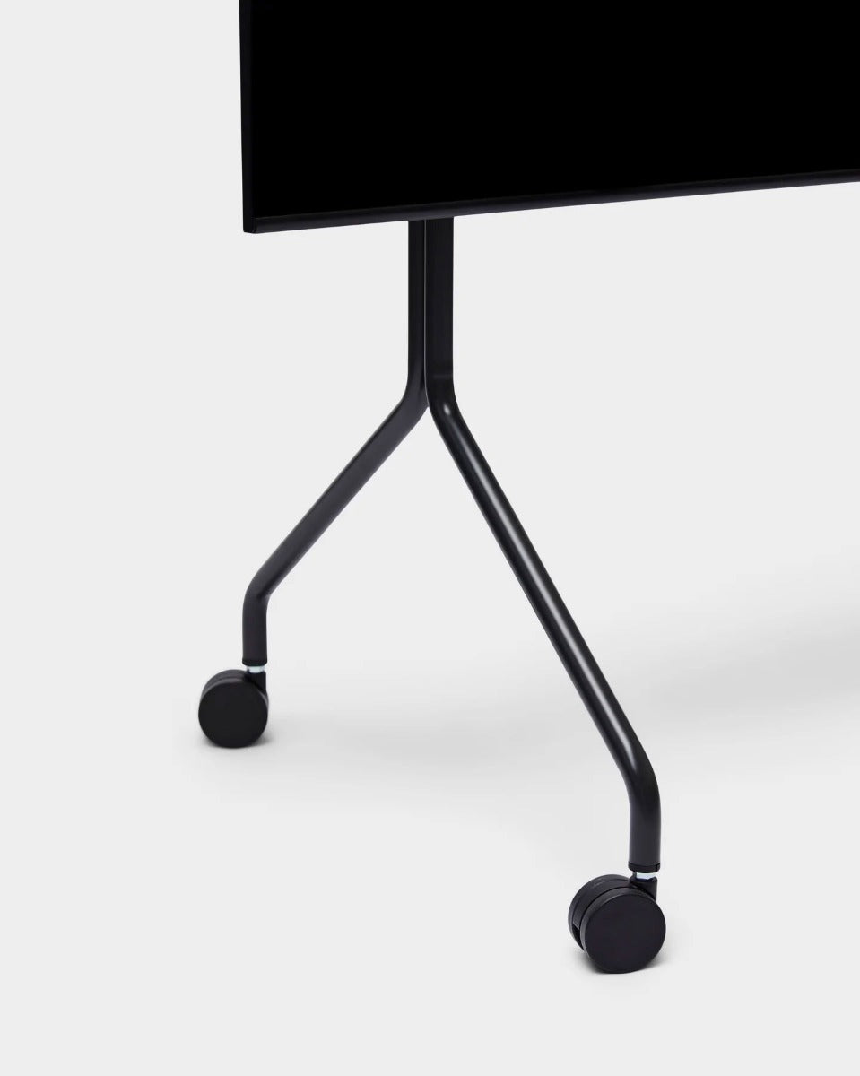 Moon Rollin' TV Stander - Charcoal - Pedestal