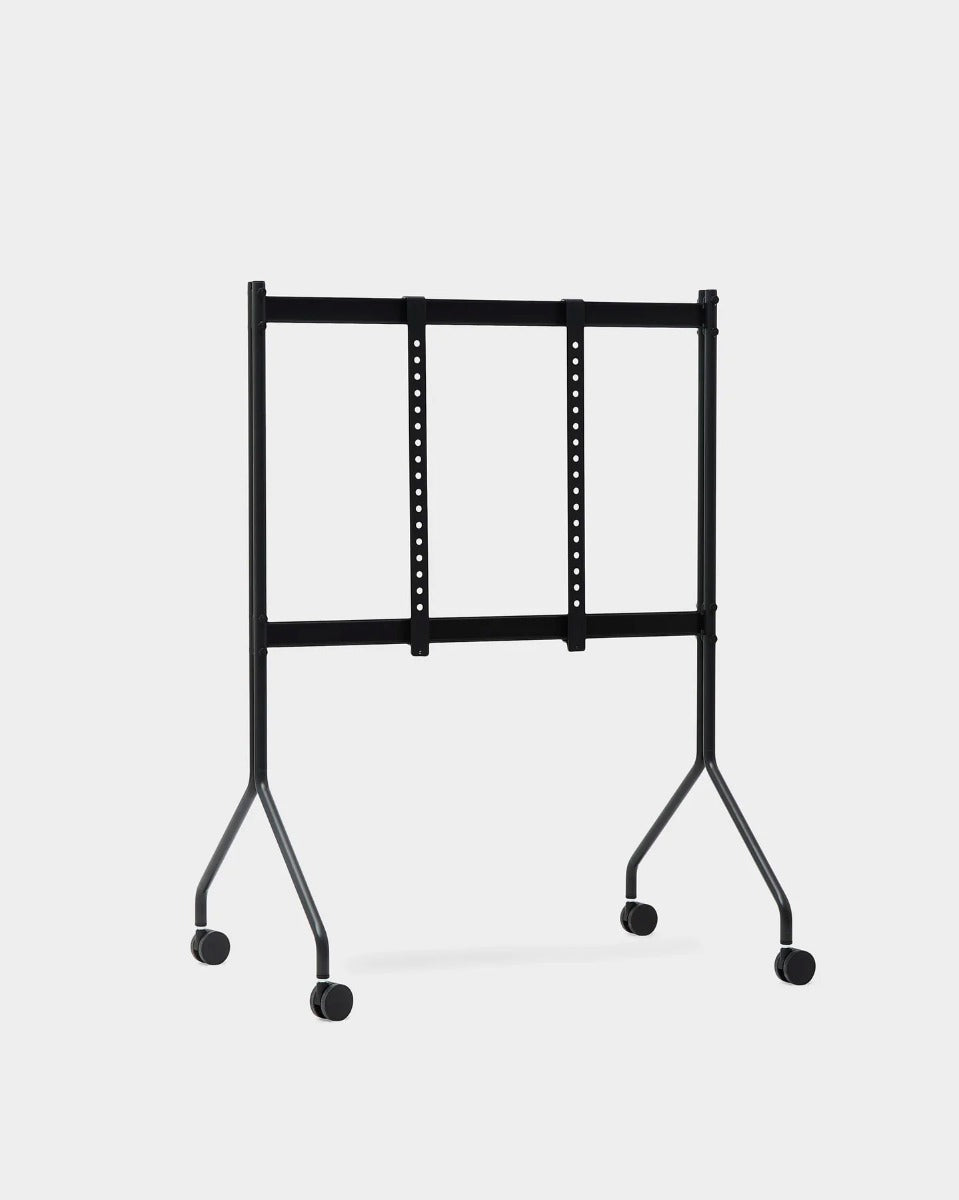 Moon Rollin' TV Stander - Charcoal - Pedestal