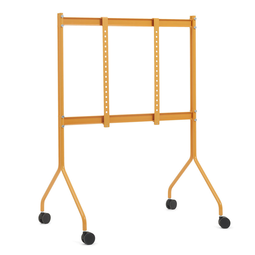 Moon Rollin' TV Stander - Apricot - Pedestal
