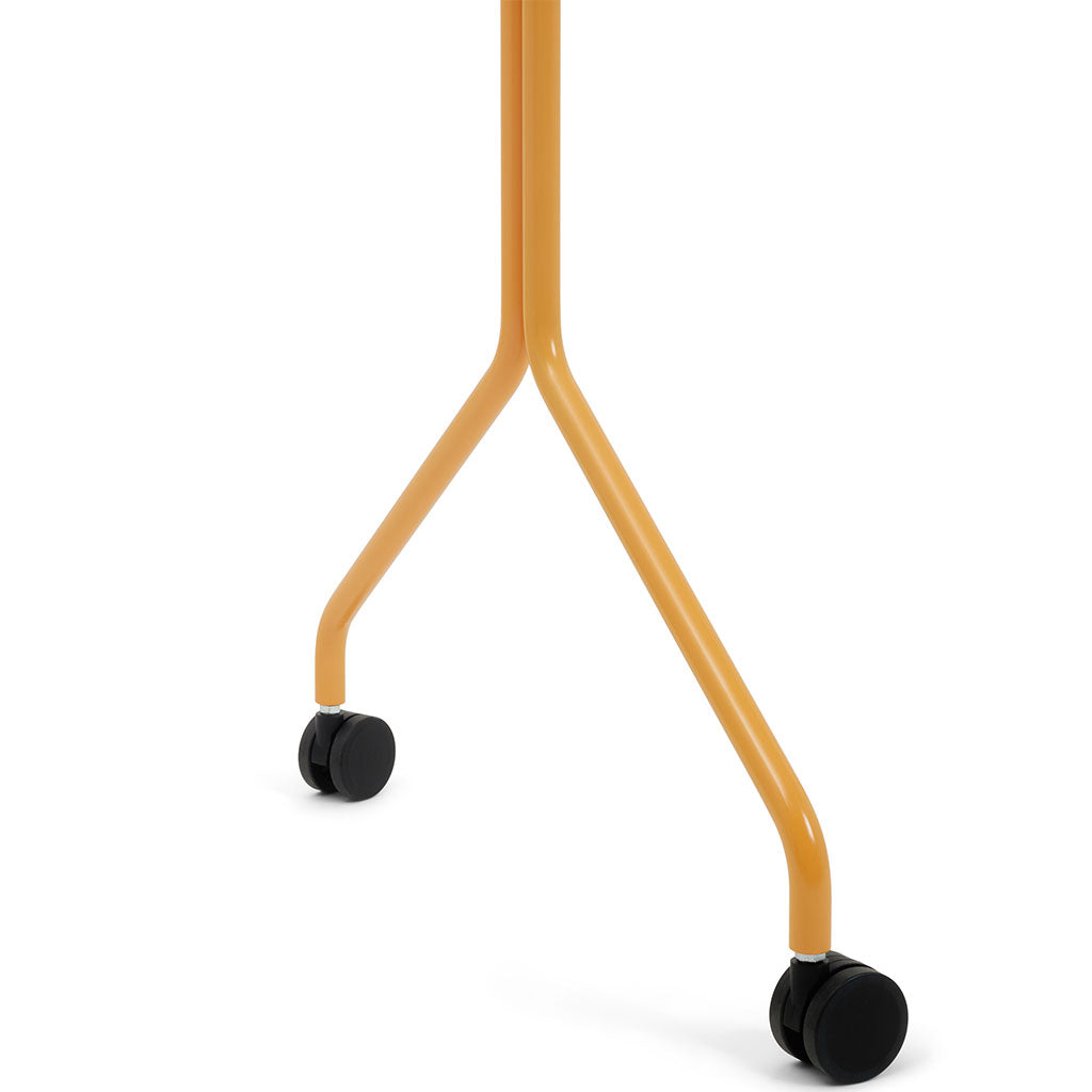 Moon Rollin' TV Stander - Apricot - Pedestal