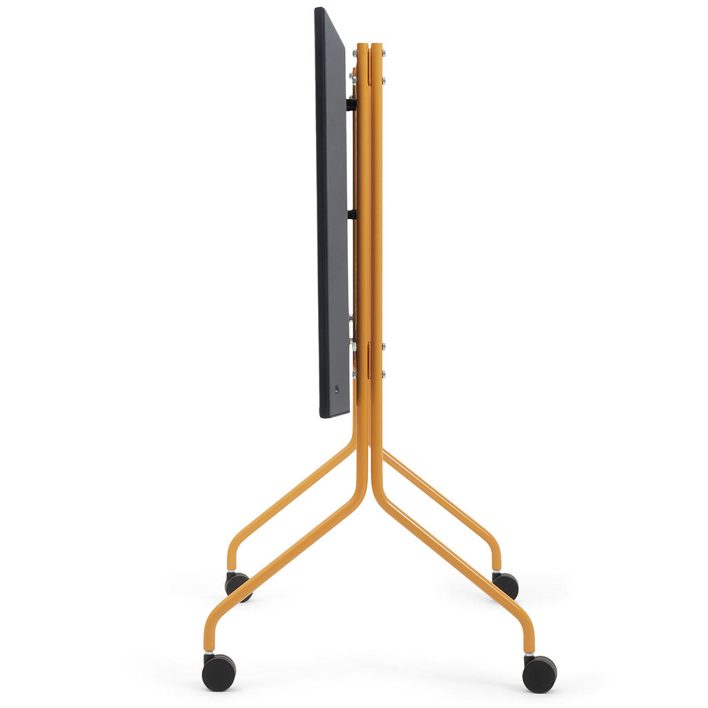 Moon Rollin' TV Stander - Apricot - Pedestal