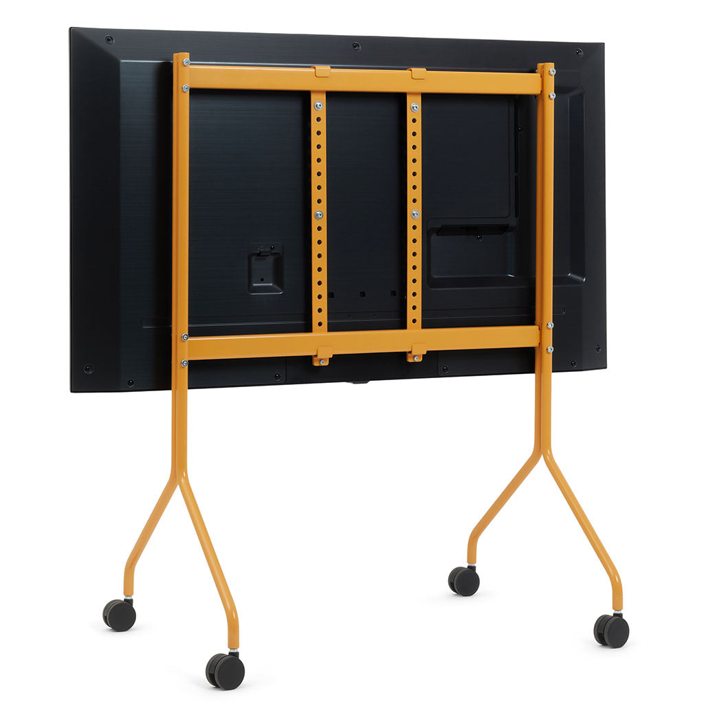 Moon Rollin' TV Stander - Apricot - Pedestal