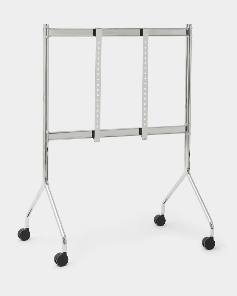 Moon Rollin' TV Stander - Krom - Pedestal