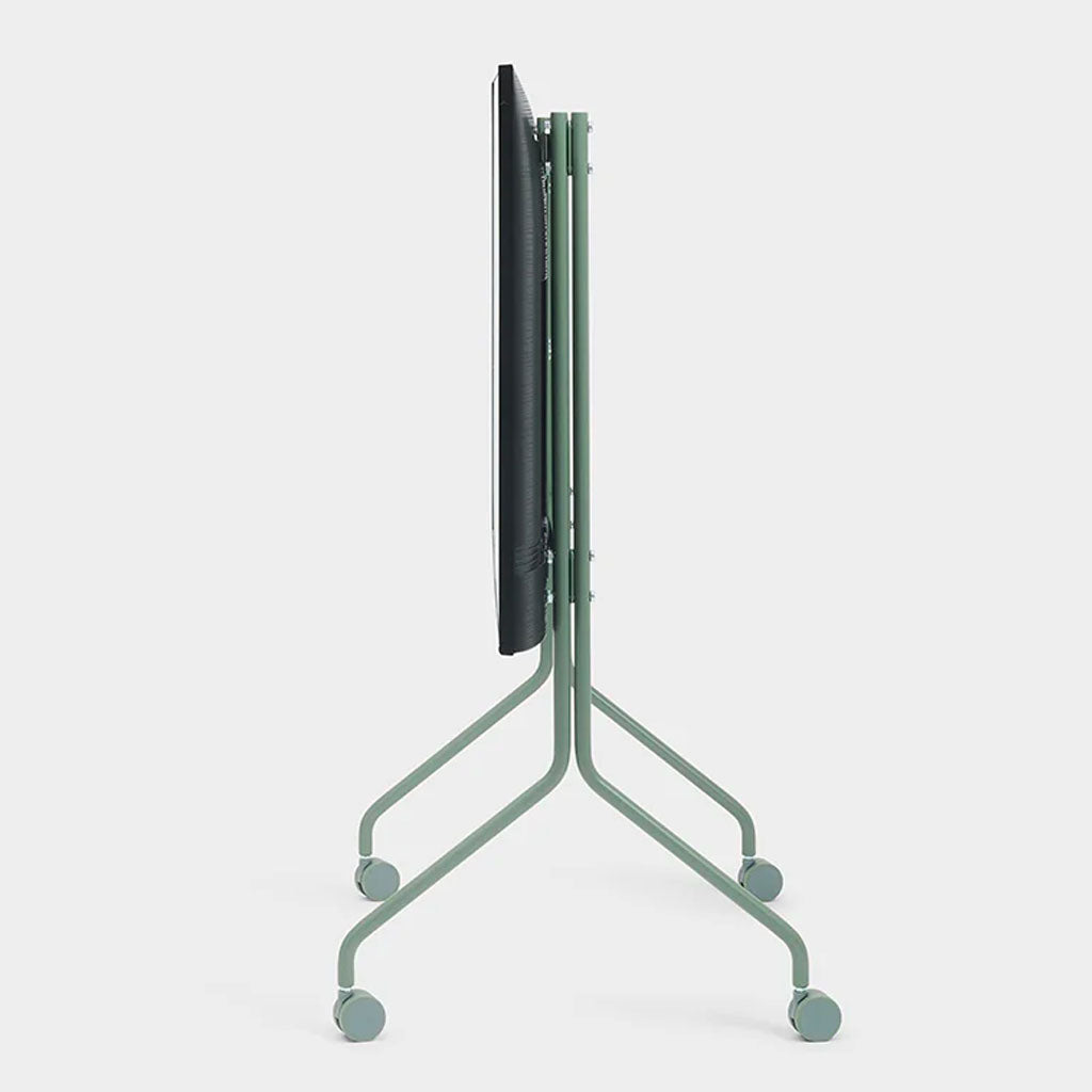 Moon Rollin' TV Stander - Mossy Green - Pedestal
