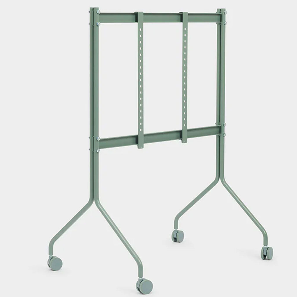 Moon Rollin' TV Stander - Mossy Green - Pedestal