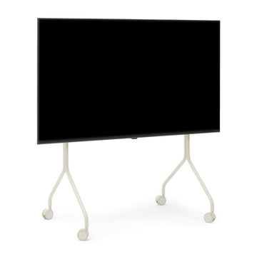 Moon Rollin' TV Stander - Pearl - Pedestal