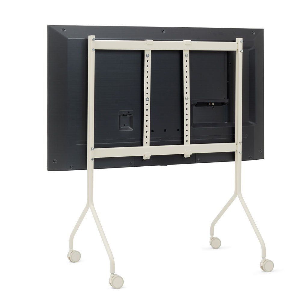 Moon Rollin' TV Stander - Pearl - Pedestal