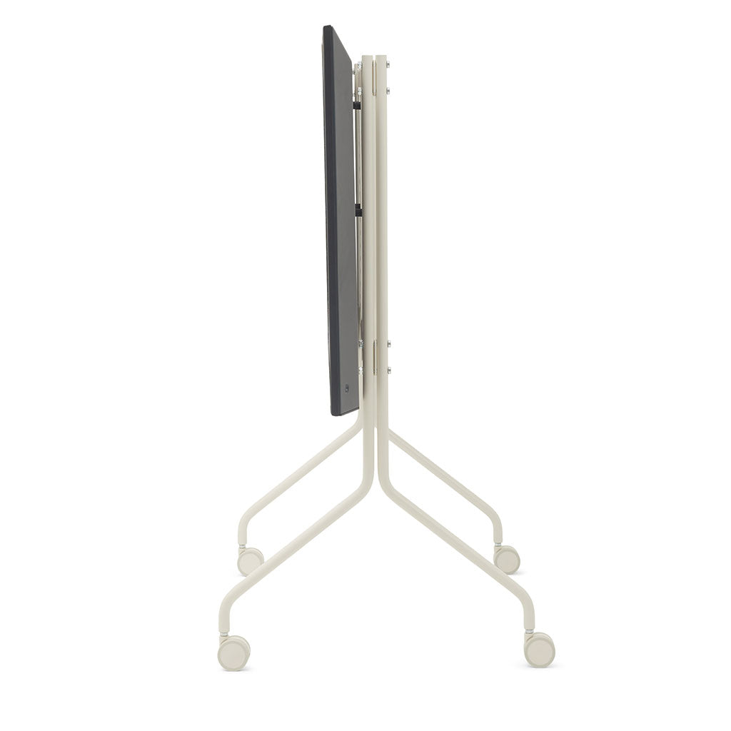 Moon Rollin' TV Stander - Pearl - Pedestal