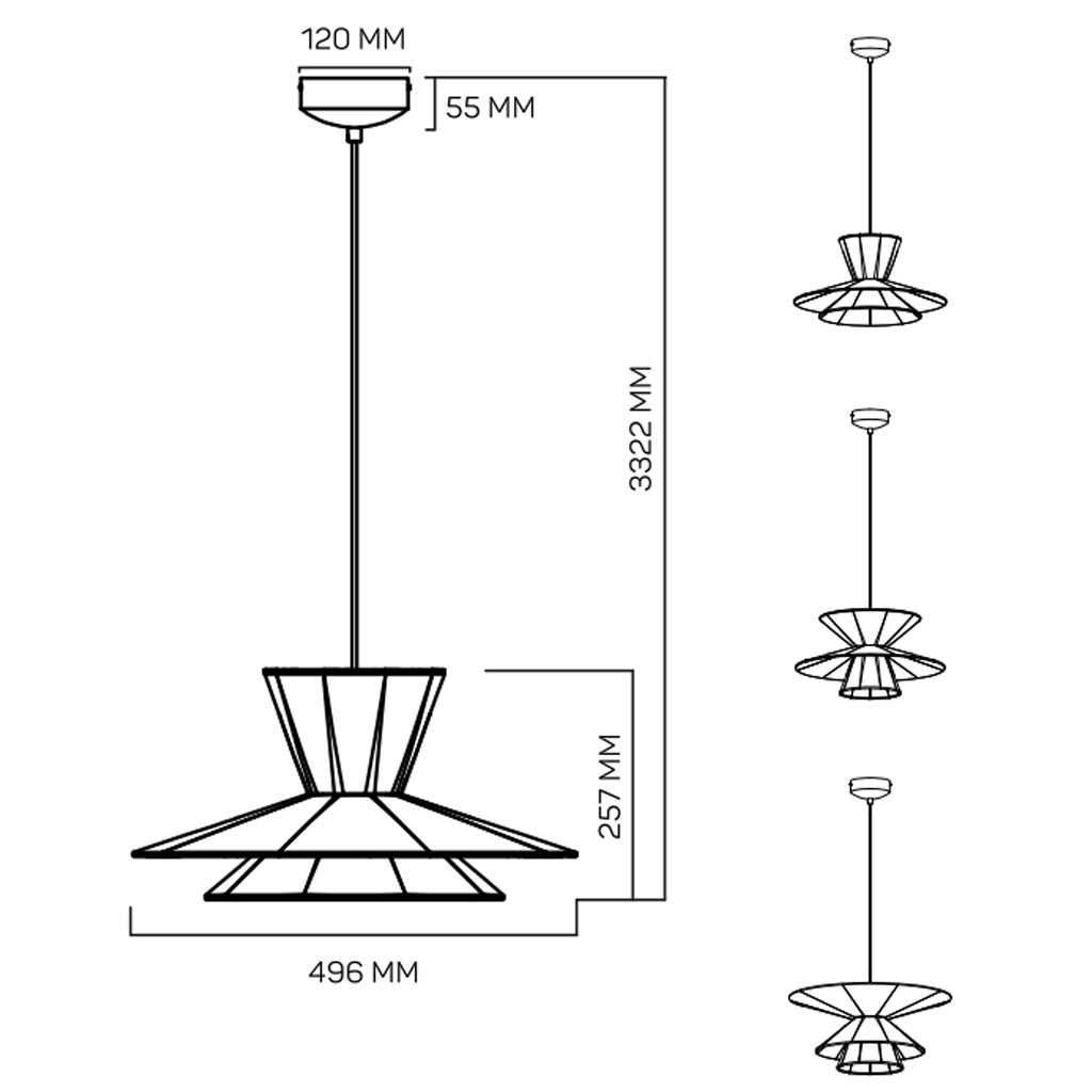 Morphic Pendel - Grøn - Loom Design