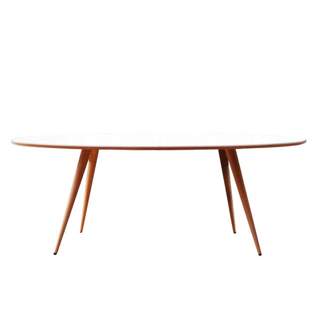 GM 3900 Edge spisebord Hvid Corian top (Oval) - Naver Collection