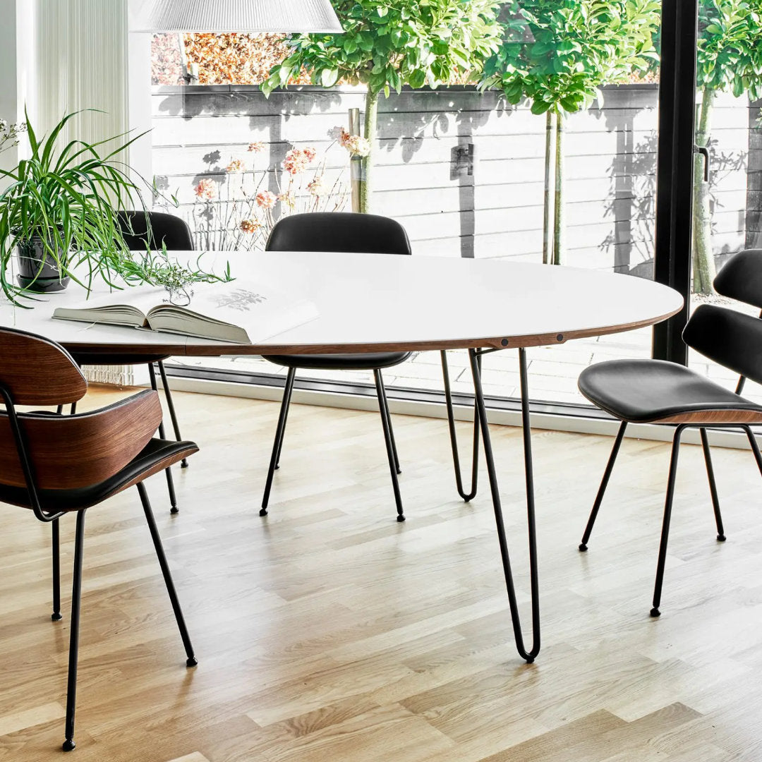 GM 6600 m/udtræk. Hvid Corian top. Ovalt - Naver Collection