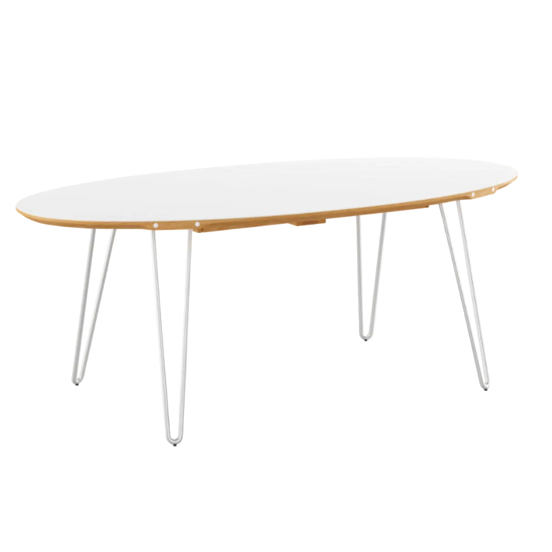 GM 6600 m/udtræk. Hvid Corian top. Ovalt - Naver Collection