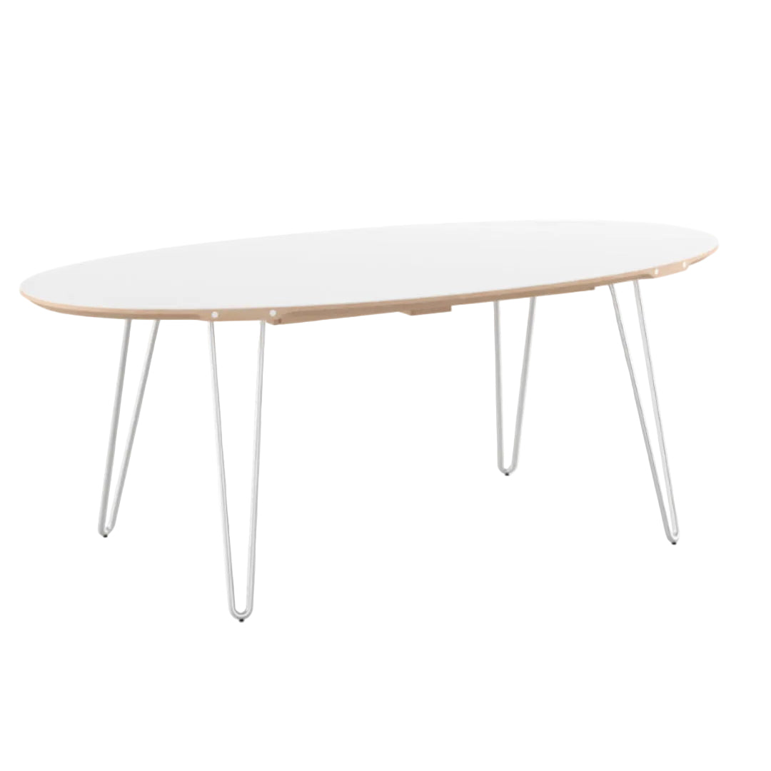 GM 6600 m/udtræk. Hvid Corian top. Ovalt - Naver Collection