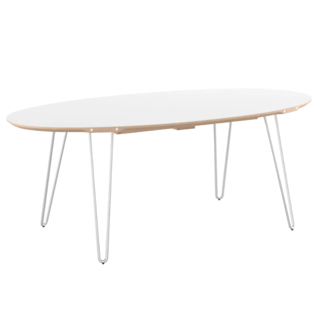 GM 6600 m/udtræk. Hvid Corian top. Ovalt - Naver Collection