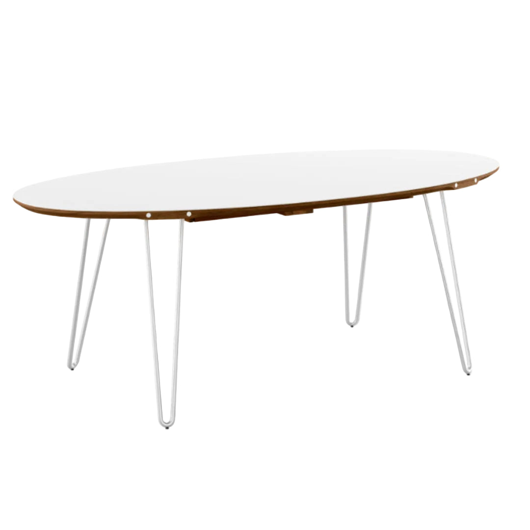 GM 6600 m/udtræk. Hvid Corian top. Ovalt - Naver Collection