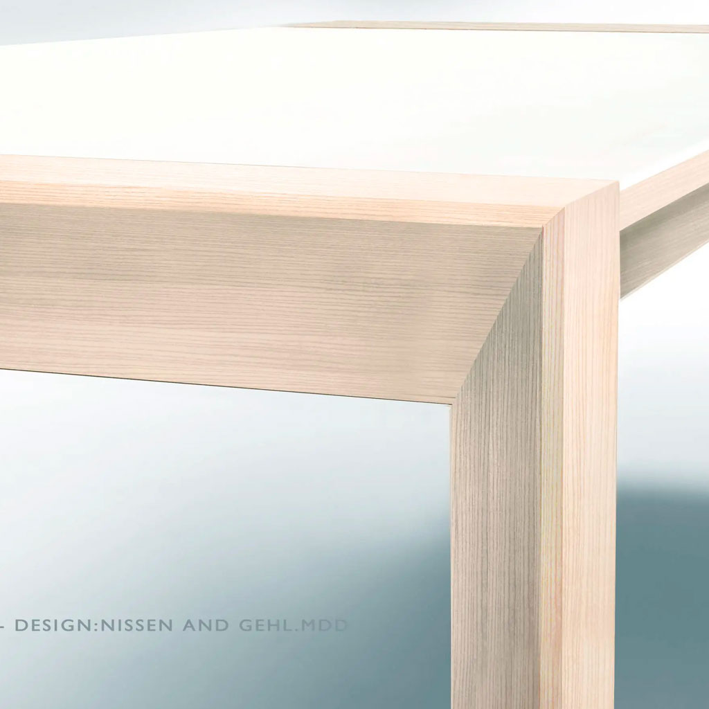 GM 7700 bord m/hvid Corian top - Naver Collection